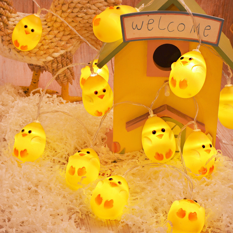 Firect Wholesale Factory Led Light For Indoor and outdoor The Chick Shape String Lights