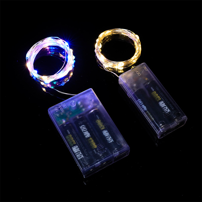 Christmas Party Game Decoration Music Mode Dimmable RGB Color Changing LED String Light Luminous Custom Wedding Lamp